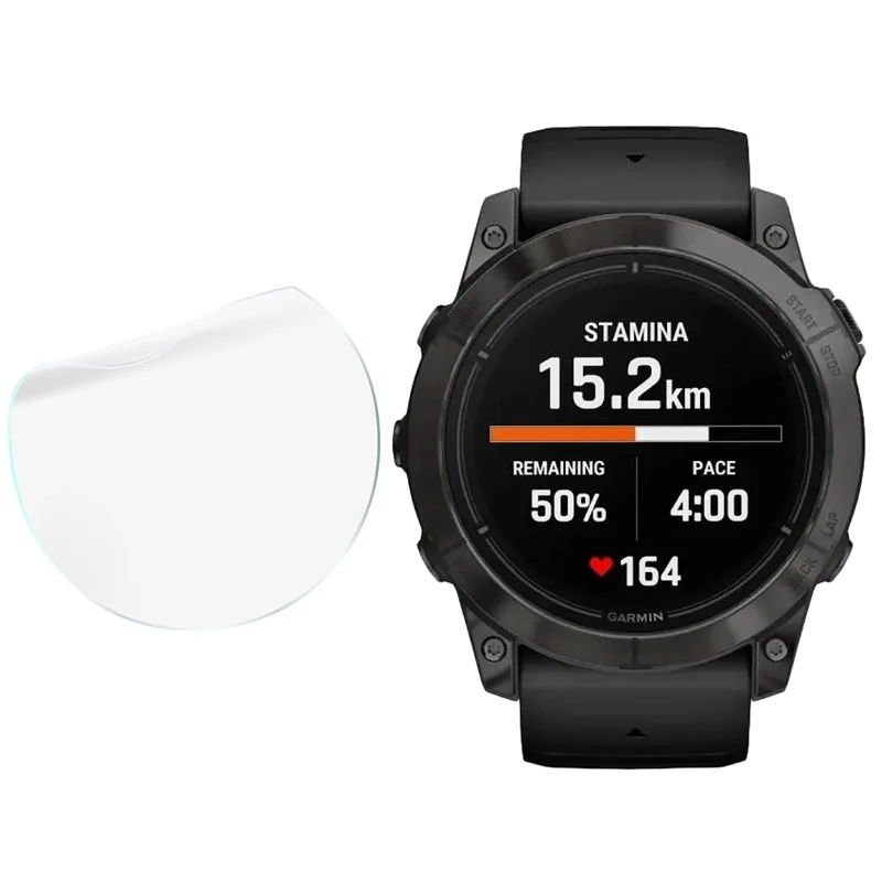 Schutzfolie für den Bildschirm für Garmin Epix Pro 2 gen. 47 mm, Bizon Watch HydroFlex, 6 Stück