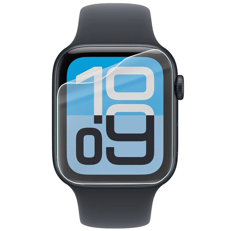 Schutzfolie für den Bildschirm für Apple Watch 4/5/6/7/8/9/SE/SE 2/SE3 40 / 41 mm, Bizon Watch HydroFlex, 6 Stück