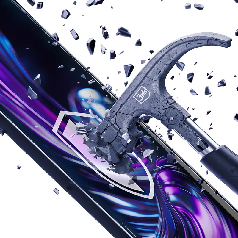 Hybridglas für Xiaomi 17T, 3mk Hardy Fusion, 2 Stück