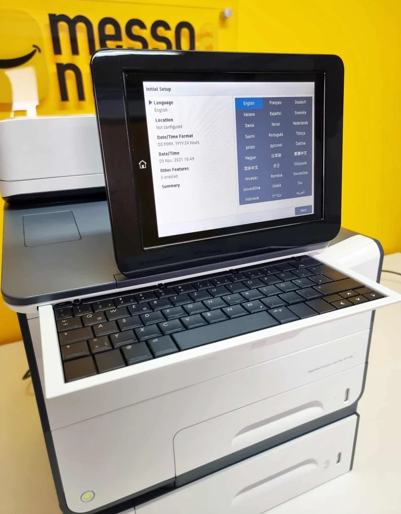 HP PageWide Enterprise Color Flow MFP 586z Multifunzione a getto d'inchiostro A4 2400x1200 DPI 75 ppm Duplex RETE Fax