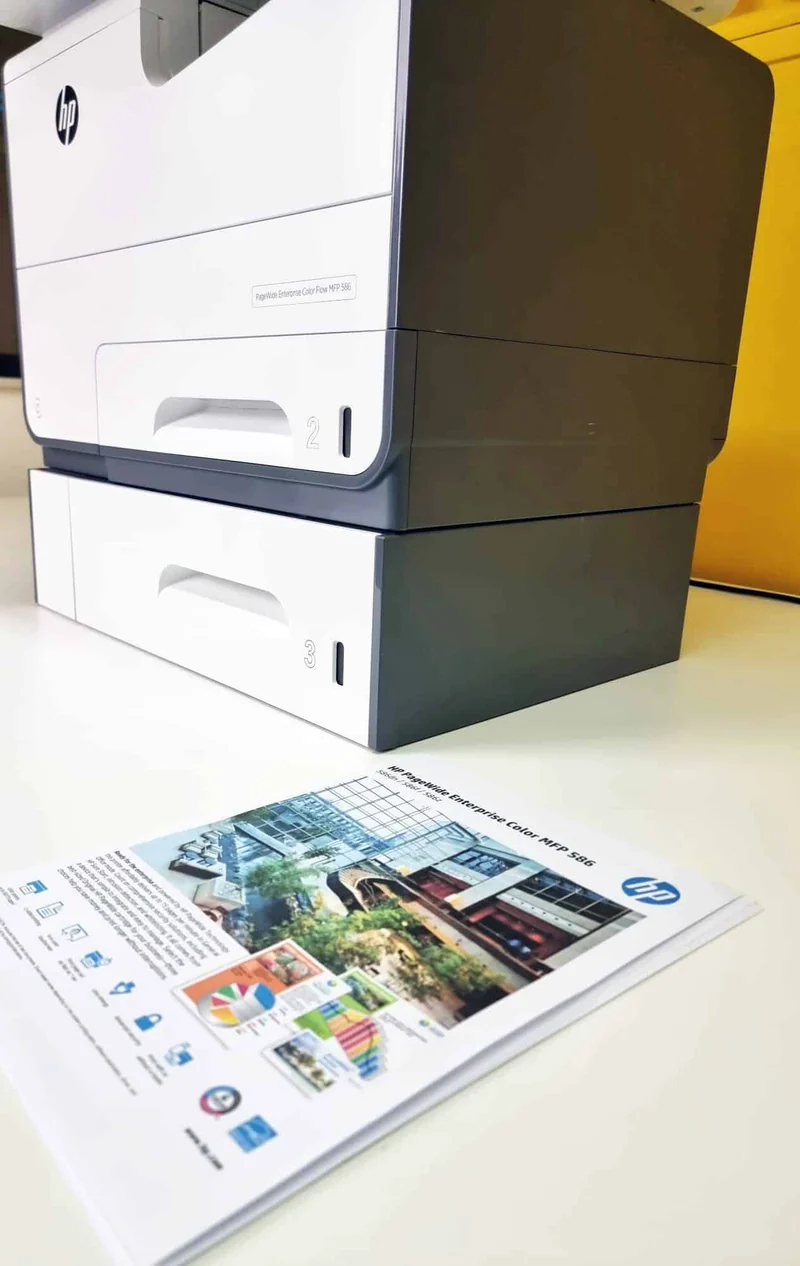 HP PageWide Enterprise Color Flow MFP 586z Multifunzione a getto d'inchiostro A4 2400x1200 DPI 75 ppm Duplex RETE Fax