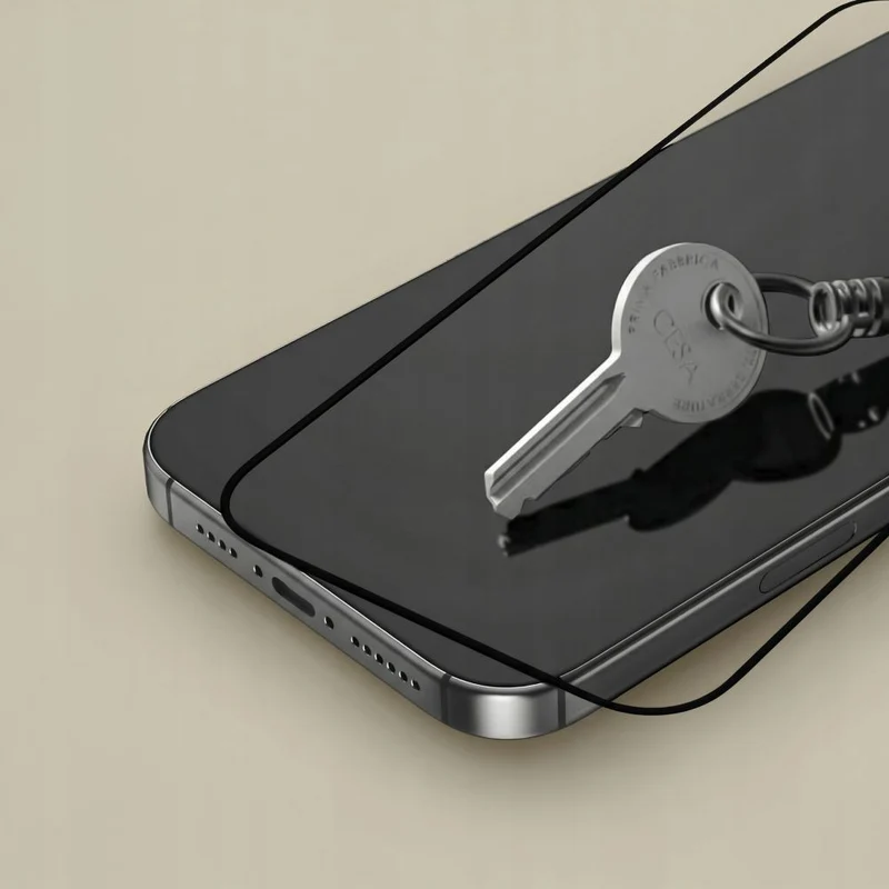 Gehärtetes Glas für OnePlus Nord 6, Tech-Protect Glass Fit Plus, 2 Stück, Schwarzer Rahmen