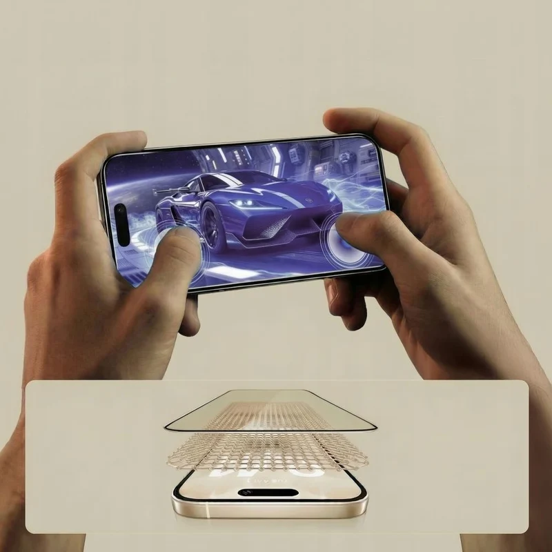 Gehärtetes Glas für OnePlus Nord 6, Tech-Protect Glass Fit Plus, 2 Stück, Schwarzer Rahmen