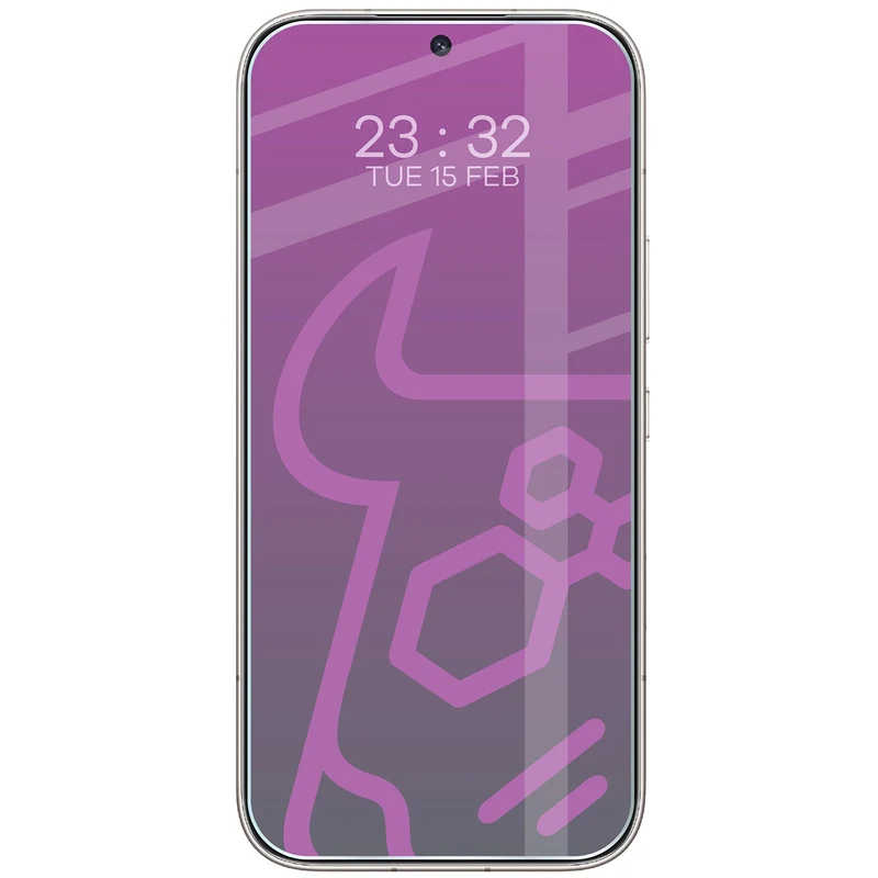 Flexibles Hybridglas für Honor 600 Pro 5G, Bizon Hybrid Mule Duo, 2 Stück