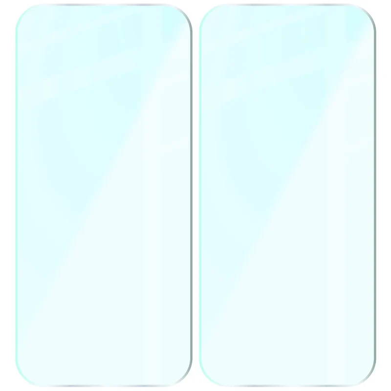 Gehärtetes Glas für Xiaomi 17T, Bizon Glass Clear Duo, 2 Stück