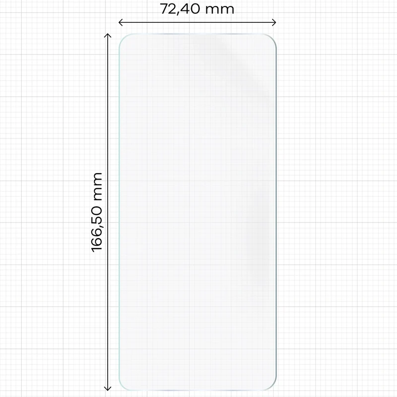 Hydrogel Folie für den Bildschirm für Xiaomi Redmi A7 Pro / POCO C85X / C81 / C81 Pro, Bizon Film Hydrogel Front Duo, 2 Stück