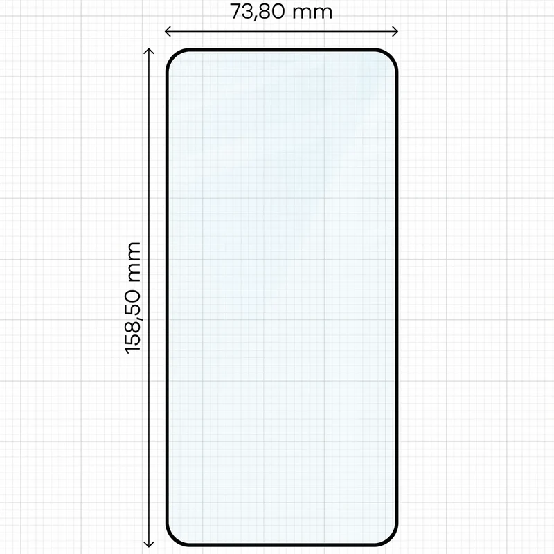 Gehärtetes Glas mit Applikationsrahme für Galaxy A27 5G, Bizon Glass Aplikator Edge, 2 Sets