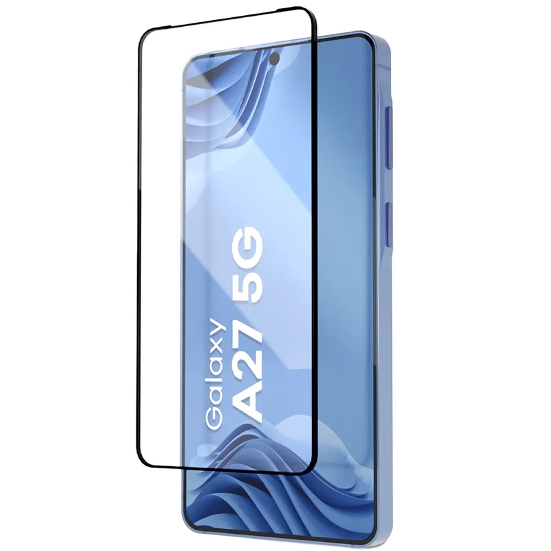 Gehärtetes Glas mit Applikationsrahme für Galaxy A27 5G, Bizon Glass Aplikator Edge, 2 Sets