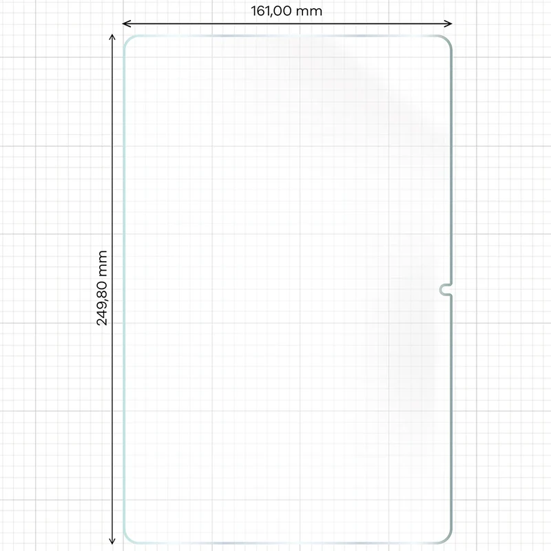 Papierimitationsfolie für Xiaomi Redmi Pad 2 9.7" Bizon Film Tab Papirus Duo, 2 Stück