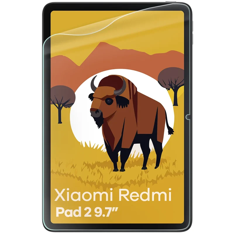Papierimitationsfolie für Xiaomi Redmi Pad 2 9.7" Bizon Film Tab Papirus Duo, 2 Stück