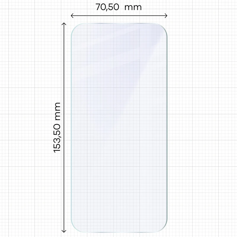 Flexibles Hybridglas für Xiaomi 17T, Bizon Hybrid Mule