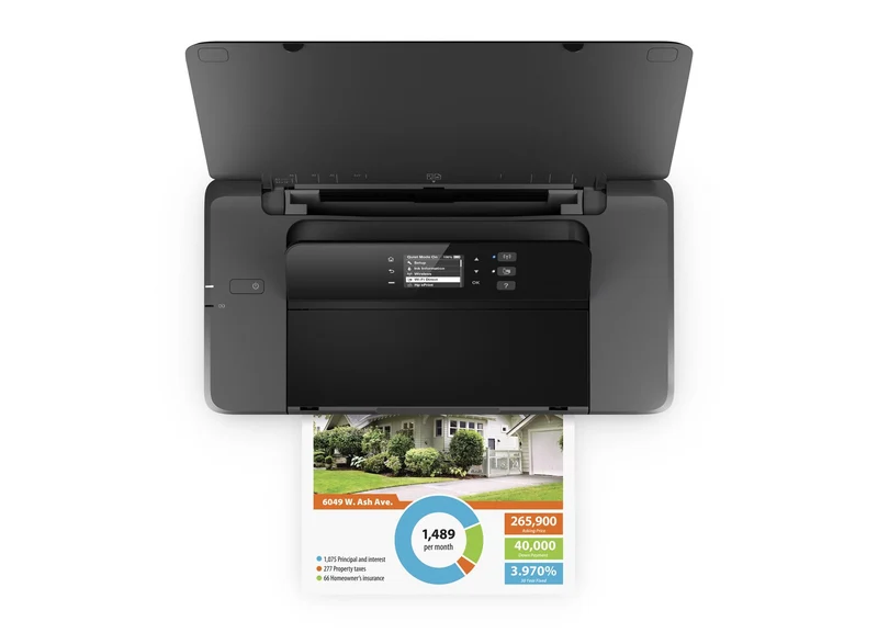 HP OfficeJet 200 Stampante InkJet a colori A4 portatile con batteria USB WiFi 19ppm 1200 x 1200 dpi