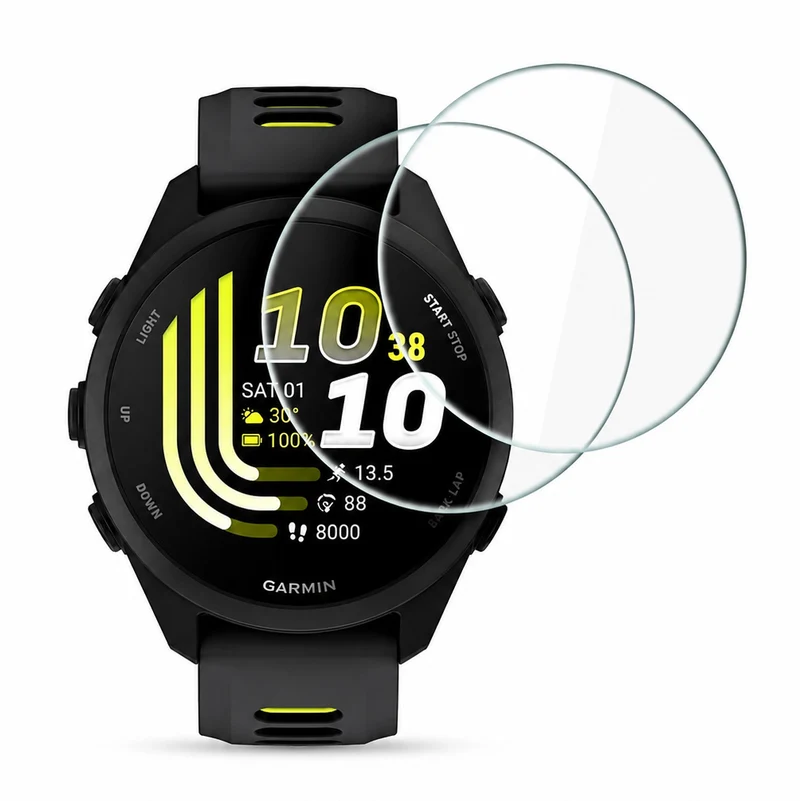 Gehärtetes Glas für Garmin Forerunner 70 / 170, Tech-Protect Glass Fit Plus, 2 Stück