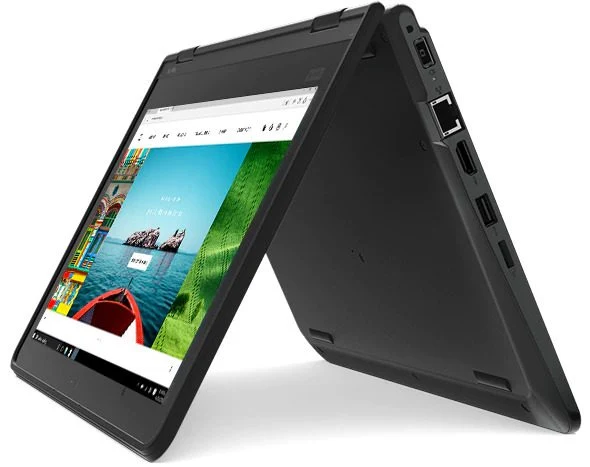 Lenovo ThinkPad Yoga 11e Gen 5 Notebook convertibile da 11.6" | Intel Core M-5Y10c 800Mhz | 4Gb Ram | 120Gb SSD | WebCam Tastiera Ita | Windows 10 Grado B