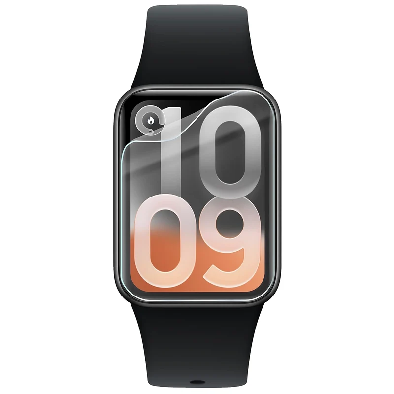 Schutzfolie für den Bildschirm für Xiaomi Smart Band 10 Pro, Bizon Watch HydroFlex, 6 Stück