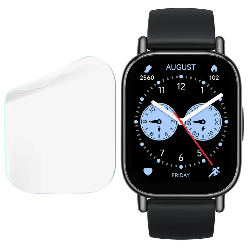 Schutzfolie für den Bildschirm für Xiaomi Redmi Watch 5 Lite, Bizon Watch HydroFlex, 6 Stück
