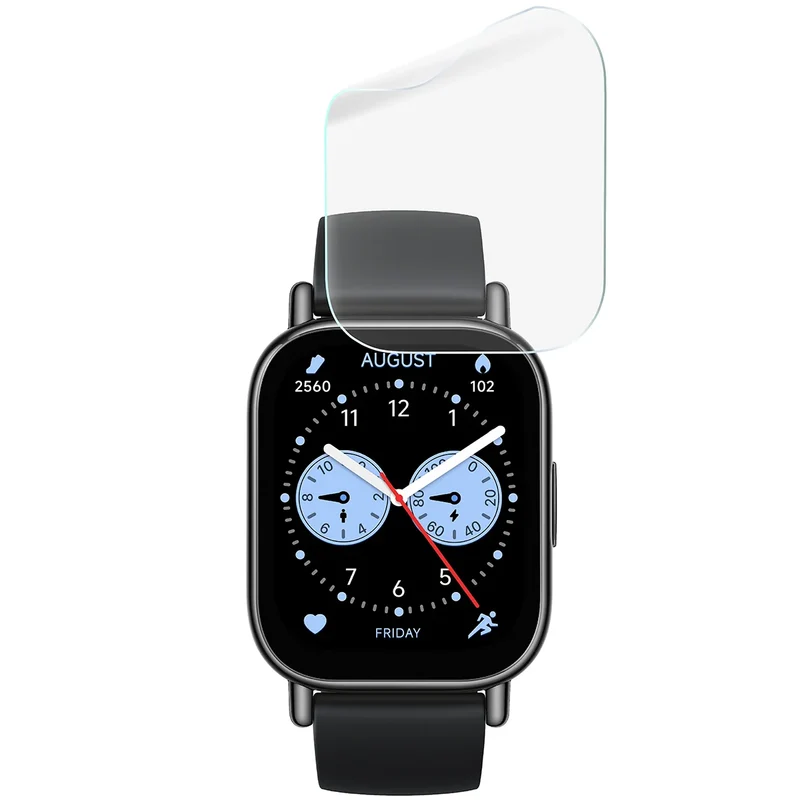 Schutzfolie für den Bildschirm für Xiaomi Redmi Watch 5 Lite, Bizon Watch HydroFlex, 6 Stück