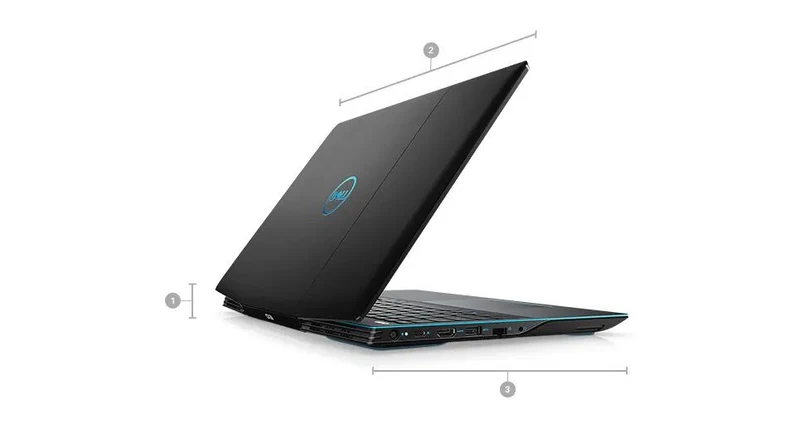 DELL G3 3590 Notebook da gaming 15" | Intel Core i7-9750H 6Core 12Threads 2.6Ghz | SSD 480Gb | Ram 16Gb | Nvidia GTX 1660Ti 6Gb | Windows 10 Pro