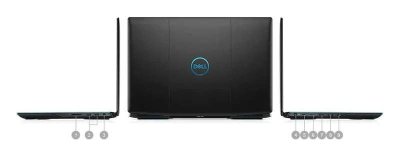 DELL G3 3590 Notebook da gaming 15" | Intel Core i7-9750H 6Core 12Threads 2.6Ghz | SSD 480Gb | Ram 16Gb | Nvidia GTX 1660Ti 6Gb | Windows 10 Pro