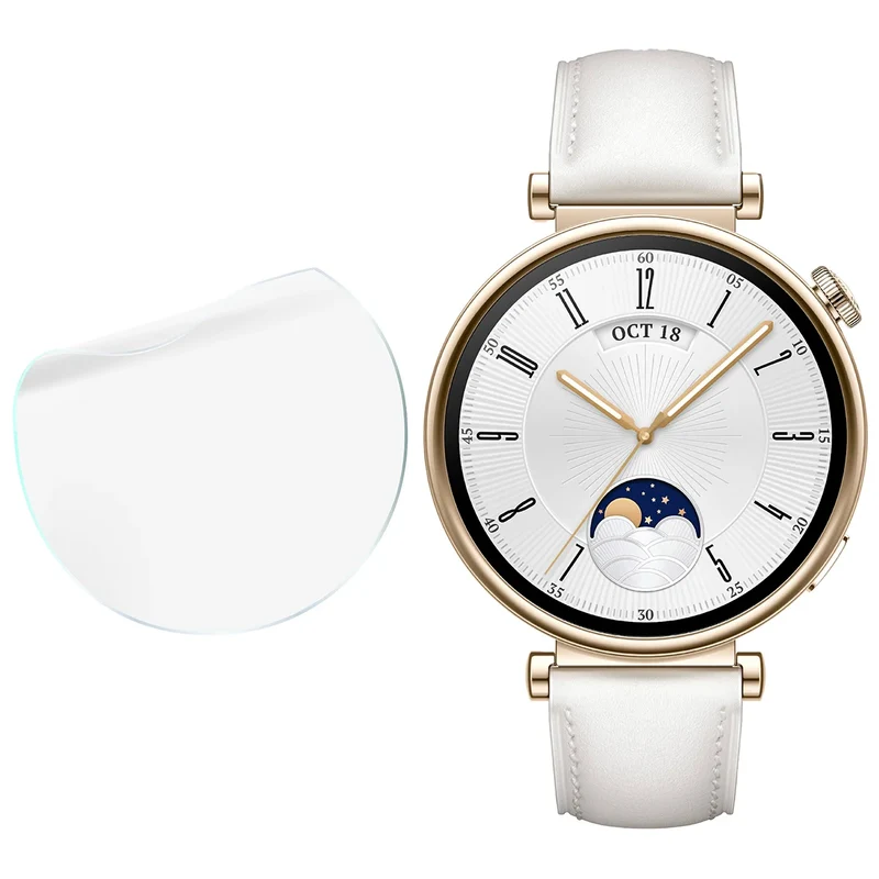 Schutzfolie für den Bildschirm für Huawei Watch GT 4 41 mm, Bizon Watch HydroFlex, 6 Stück