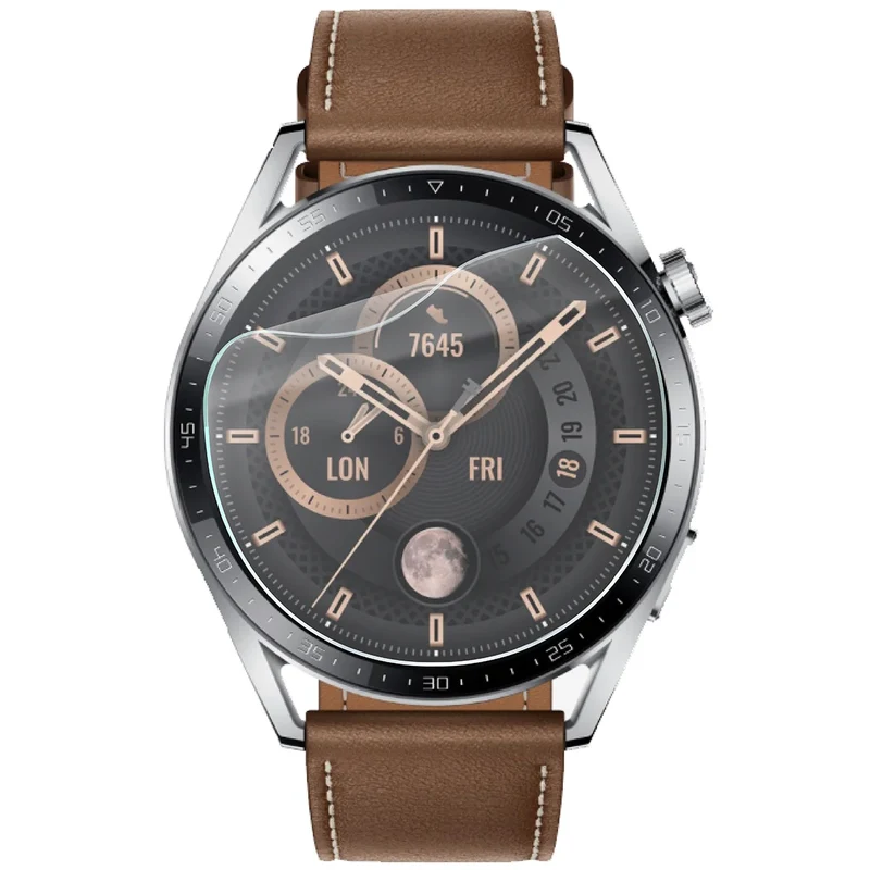 Schutzfolie für den Bildschirm für Huawei Watch GT 3 46 mm, Bizon Watch HydroFlex, 6 Stück