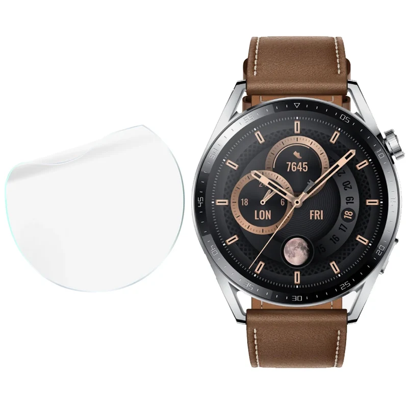 Schutzfolie für den Bildschirm für Huawei Watch GT 3 46 mm, Bizon Watch HydroFlex, 6 Stück