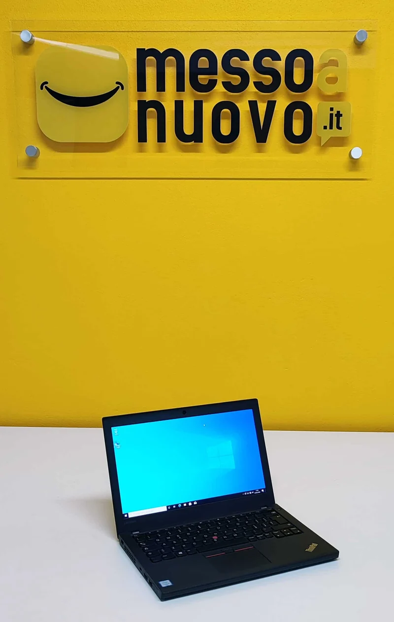 Lenovo ThinkPad X270 Notebook 12.5″ 1366×768 | Intel Core i5-6200U 2.3Ghz | 8GB RAM | HDMI-WiFi-WebCam-Tastiera Italiana | WINDOWS 10 PRO