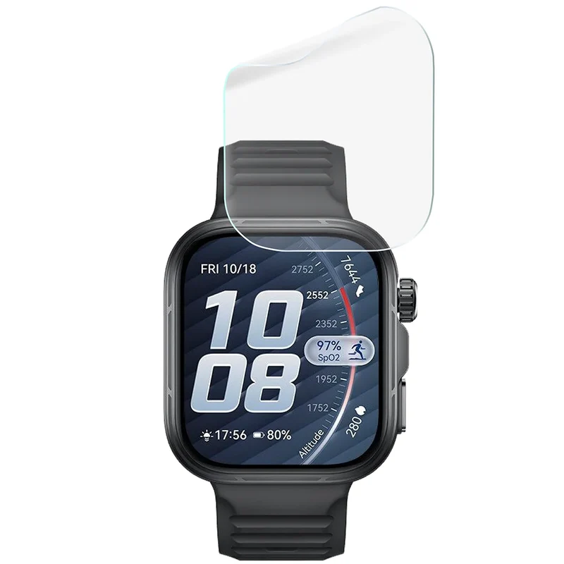 Schutzfolie für den Bildschirm für Huawei Watch Fit 5 Pro, Bizon Watch HydroFlex, 6 Stück