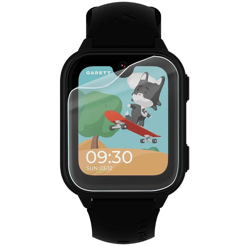 Schutzfolie für den Bildschirm für Garett Kids Vibe 4G, Bizon Watch HydroFlex, 6 Stück