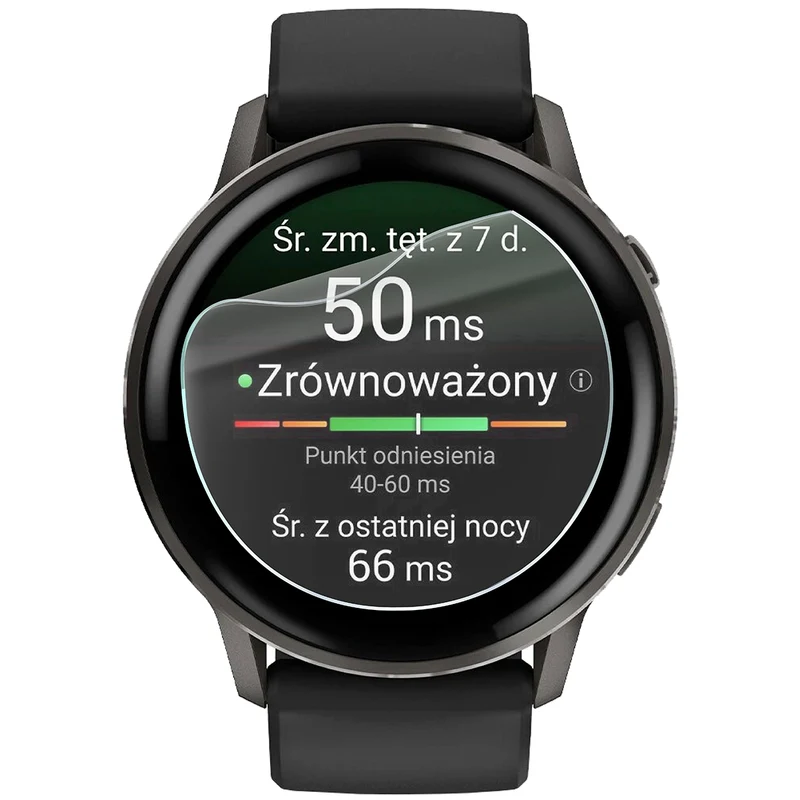 Schutzfolie für den Bildschirm für Garmin Venu 4 45 mm, Bizon Watch HydroFlex, 6 Stück