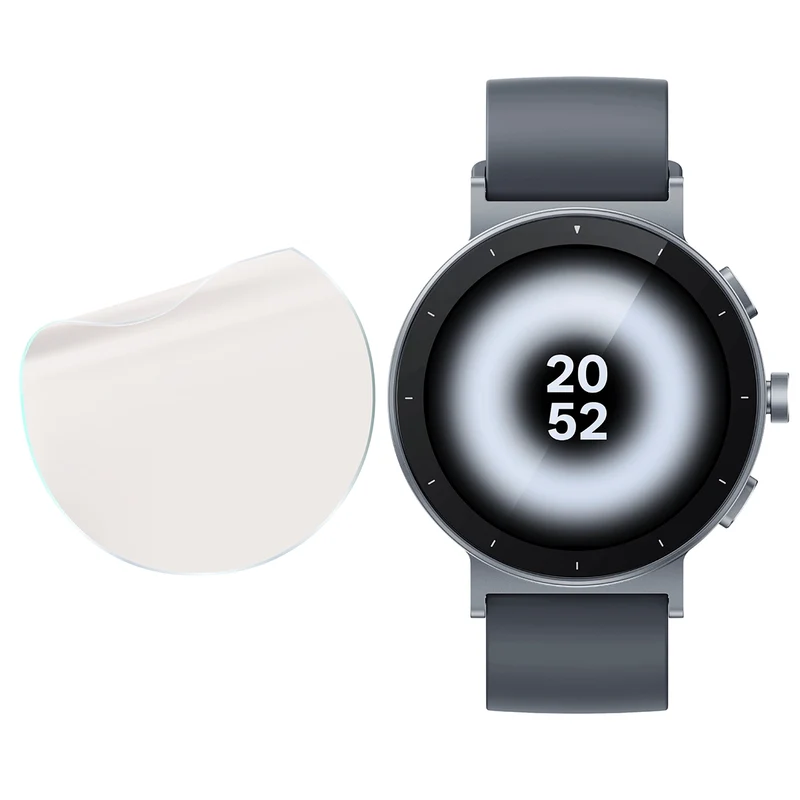 Matte Folie für Realme Watch S5, Bizon Watch Film Matte Duo, 2 Stück
