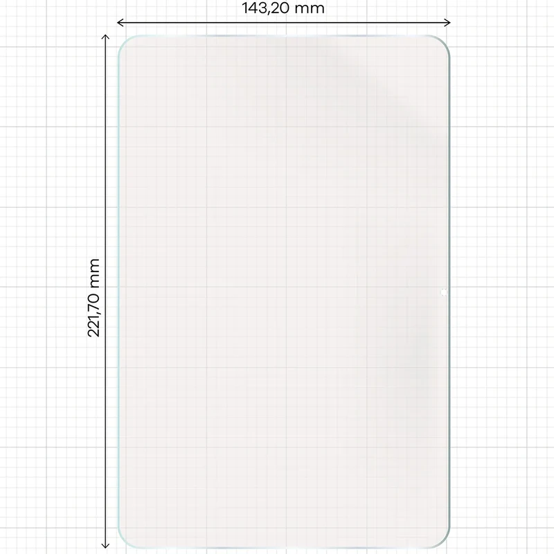 Matte Folie für Xiaomi Redmi Pad 2 9.7", Bizon Tab Film Matte, 1 Stück