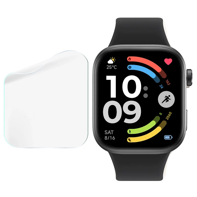 Hydrogel Folie für den Bildschirm für Xiaomi Redmi Watch 6 / 6 Active, Bizon Watch Film Hydrogel Duo, 2 Stück