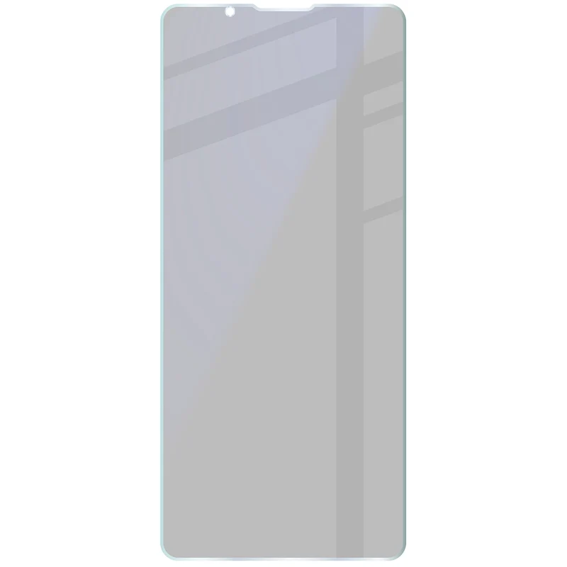 Hybridglas mit Privatschutzfilter für Sony Xperia 1 VIII, Bizon Hybrid Shadow, Matt