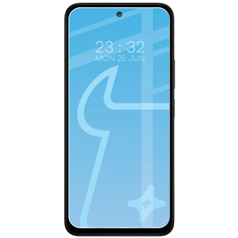 Gehärtetes Glas für Xiaomi Redmi 15 4G / 5G, Bizon Glass Clear Duo, 2 Stück