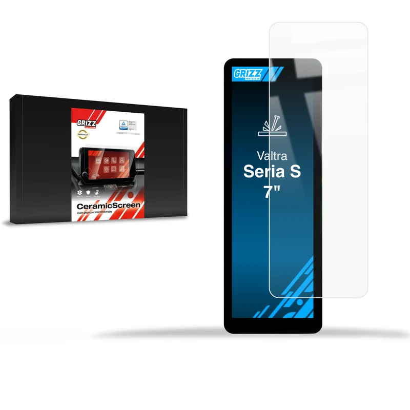 Keramische Autodisplayfolie für Valtra seria S A-Pillar Display 7" (2017-2026), Grizz Protector