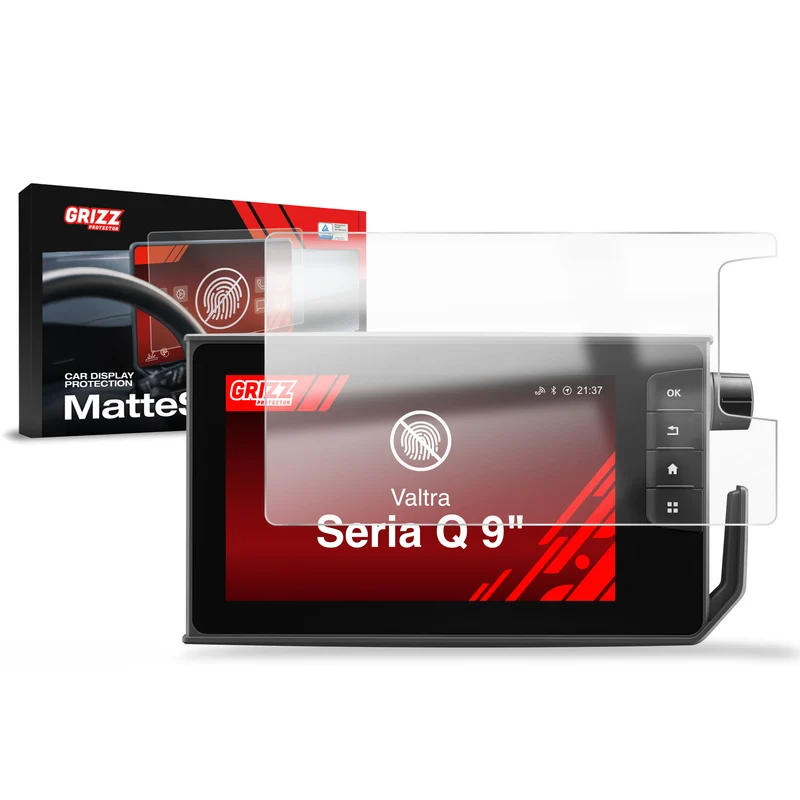 Matte Autodisplayfolie für Valtra seria Q SmartTouch 9" (2017-2026), Grizz Protector