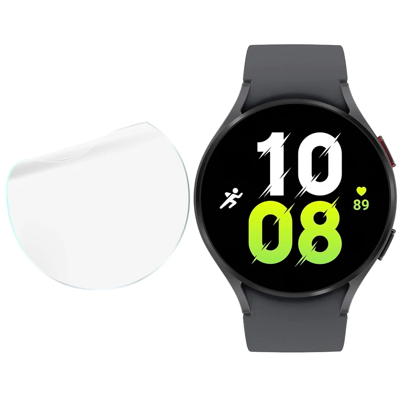 Schutzfolie für den Bildschirm für Galaxy Watch 5 44mm, Bizon Watch HydroFlex, 3 Stück