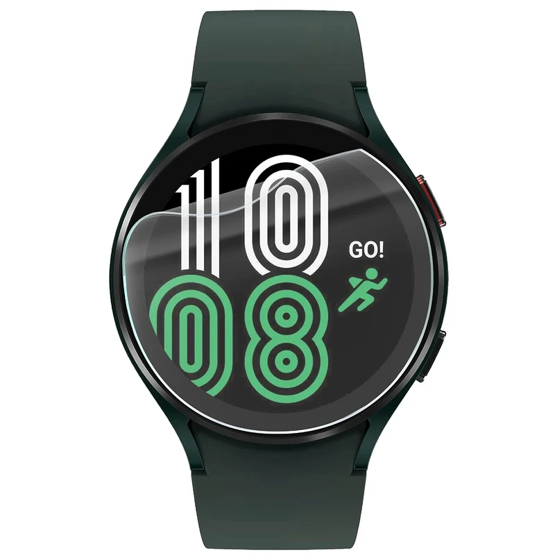 Schutzfolie für den Bildschirm für Galaxy Watch 4 44 mm, Bizon Watch HydroFlex, 3 Stück