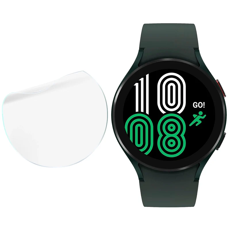 Schutzfolie für den Bildschirm für Galaxy Watch 4 44 mm, Bizon Watch HydroFlex, 3 Stück