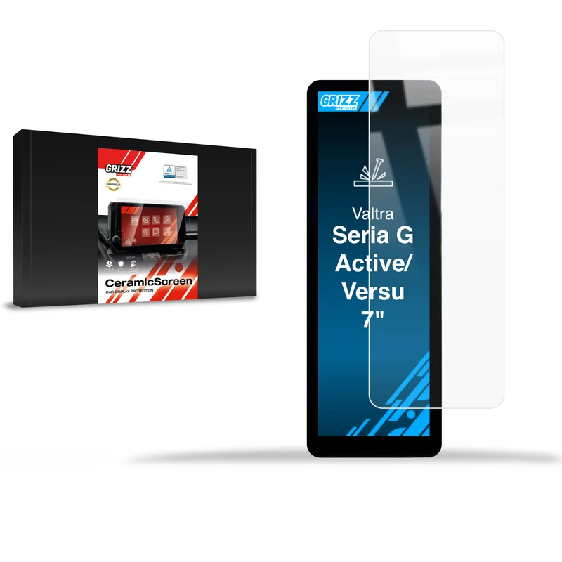 Keramische Autodisplayfolie für Valtra seria G Active A-Pillar Display 7" (2017-2026), Grizz Protector