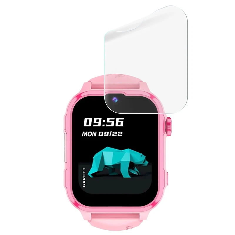 Schutzfolie für den Bildschirm für Garett Kids Hero Pro 4G, Bizon Watch HydroFlex, 3 Stück