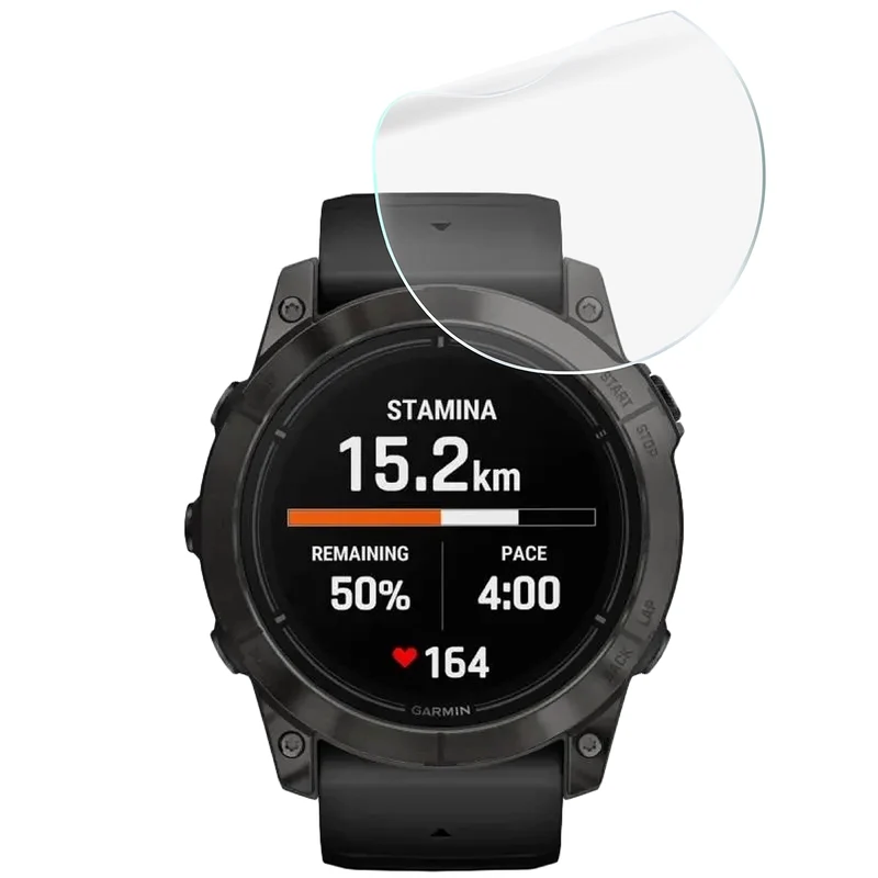 Schutzfolie für den Bildschirm für Garmin Epix Pro 2 gen. 47 mm, Bizon Watch HydroFlex, 3 Stück