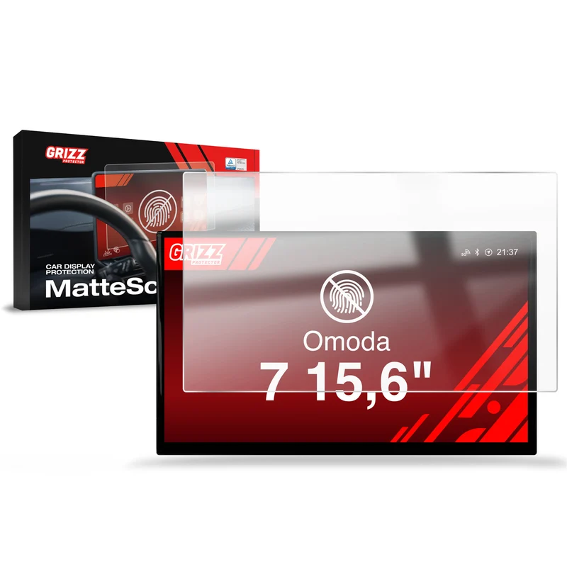 Matte Autodisplayfolie für OMODA 7 15,6" (2025-2026), Grizz Protector