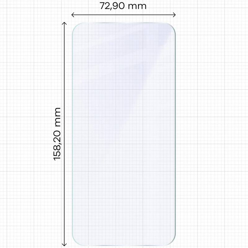 Flexibles Hybridglas für Xiaomi 17T Pro, Bizon Hybrid Mule