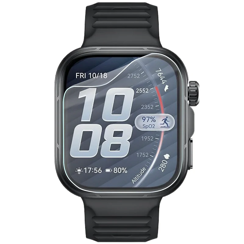 Hydrogel Folie für den Bildschirm für Huawei Watch Fit 5 Pro, Bizon Watch Film Hydrogel Duo, 2 Stück