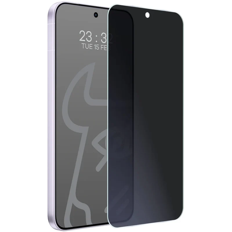 Hybridglas mit Privatschutzfilter für Vivo X300 FE, Bizon Hybrid Shadow, Matt