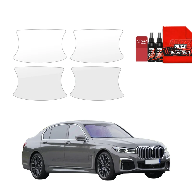 4in1 Schutzfolie Grizz Protector für Türgriffmulden - BMW 7 G12 (2015-2022)