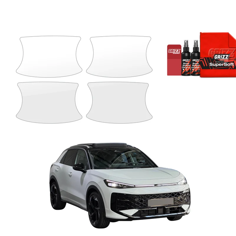 4in1 Schutzfolie Grizz Protector für Türgriffmulden - Volkswagen T-Roc (2025-2026)