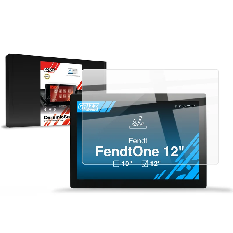 Keramische Autodisplayfolie für FendtONE 12" (2023-2026), Grizz Protector
